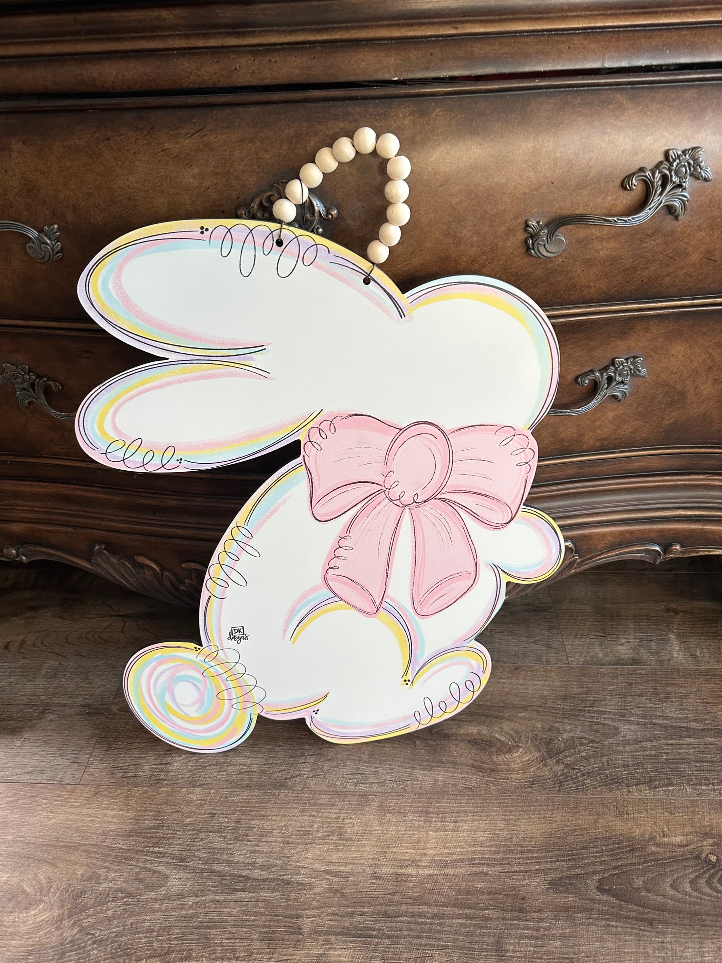Bunny Door Decor