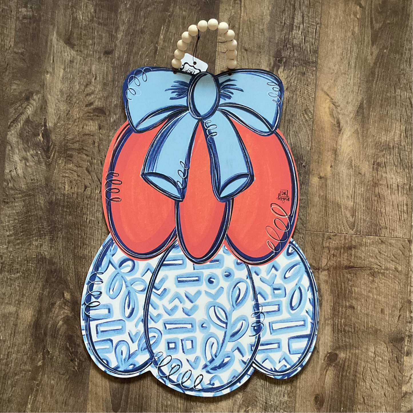 Pumpkin Stack Door Hanger