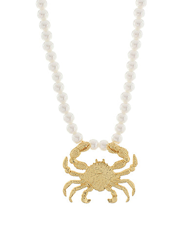 Pearls and Claws Necklace