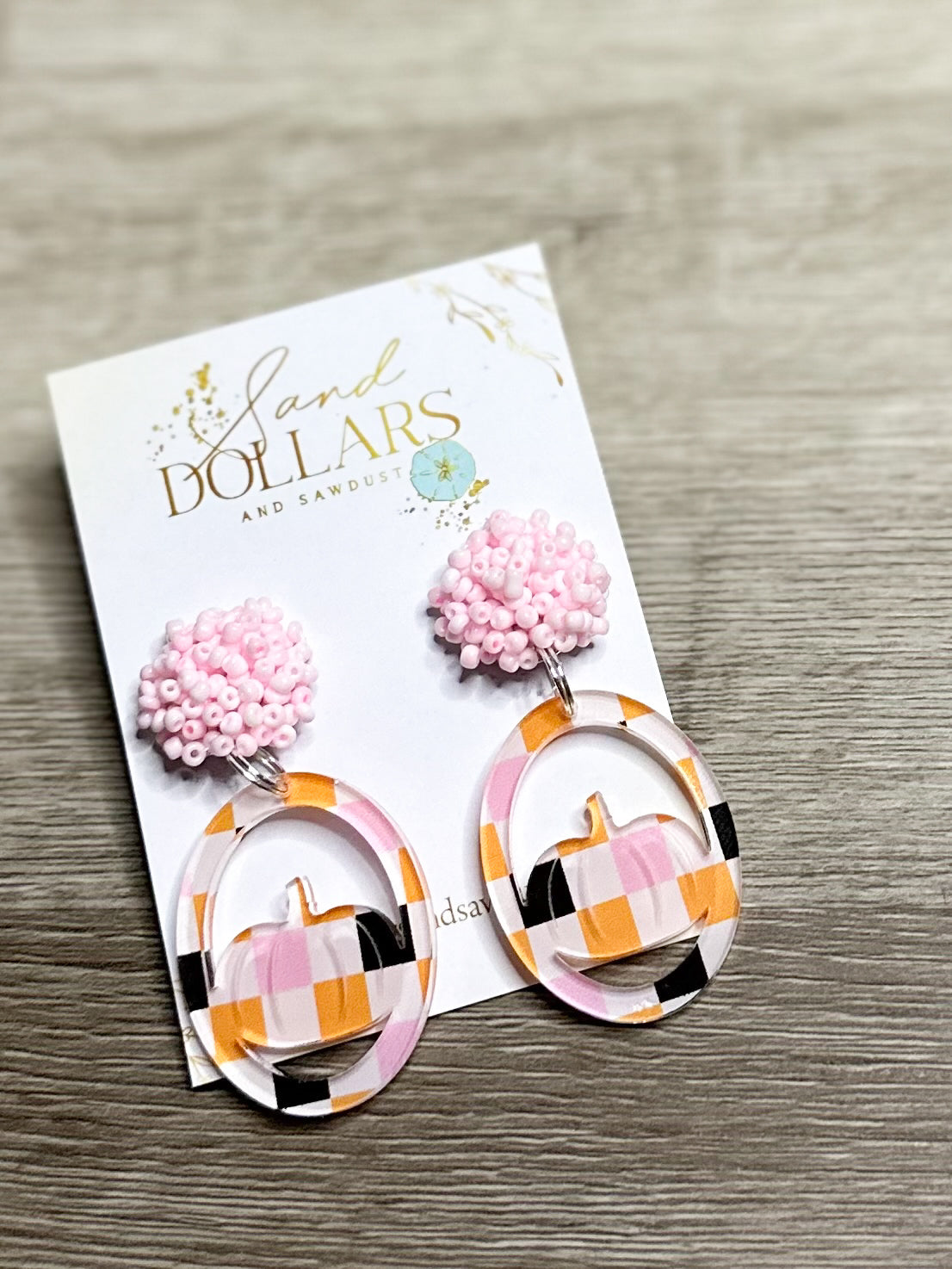 Pumpkin Earrings