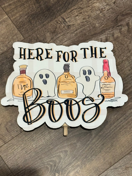Here for the Boos Topper