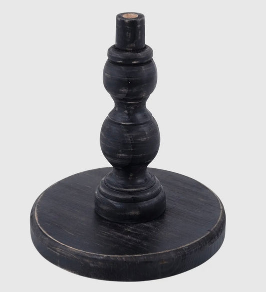 Black Pedestal Base