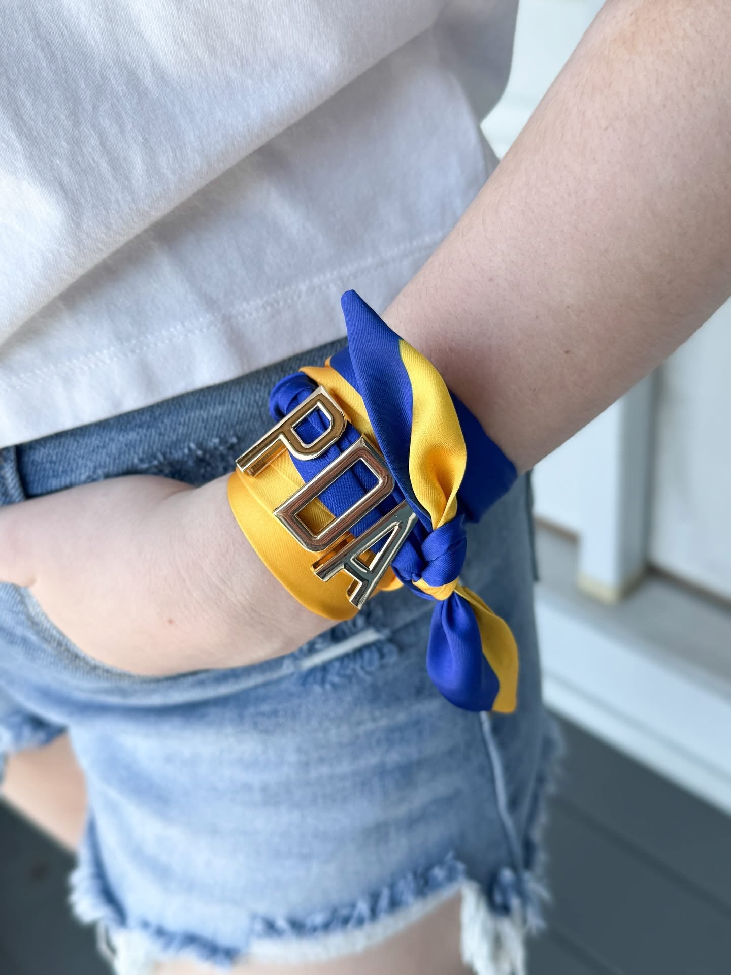 PDA Scarf Bracelet