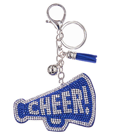 Megaphone Keychain Royal Blue