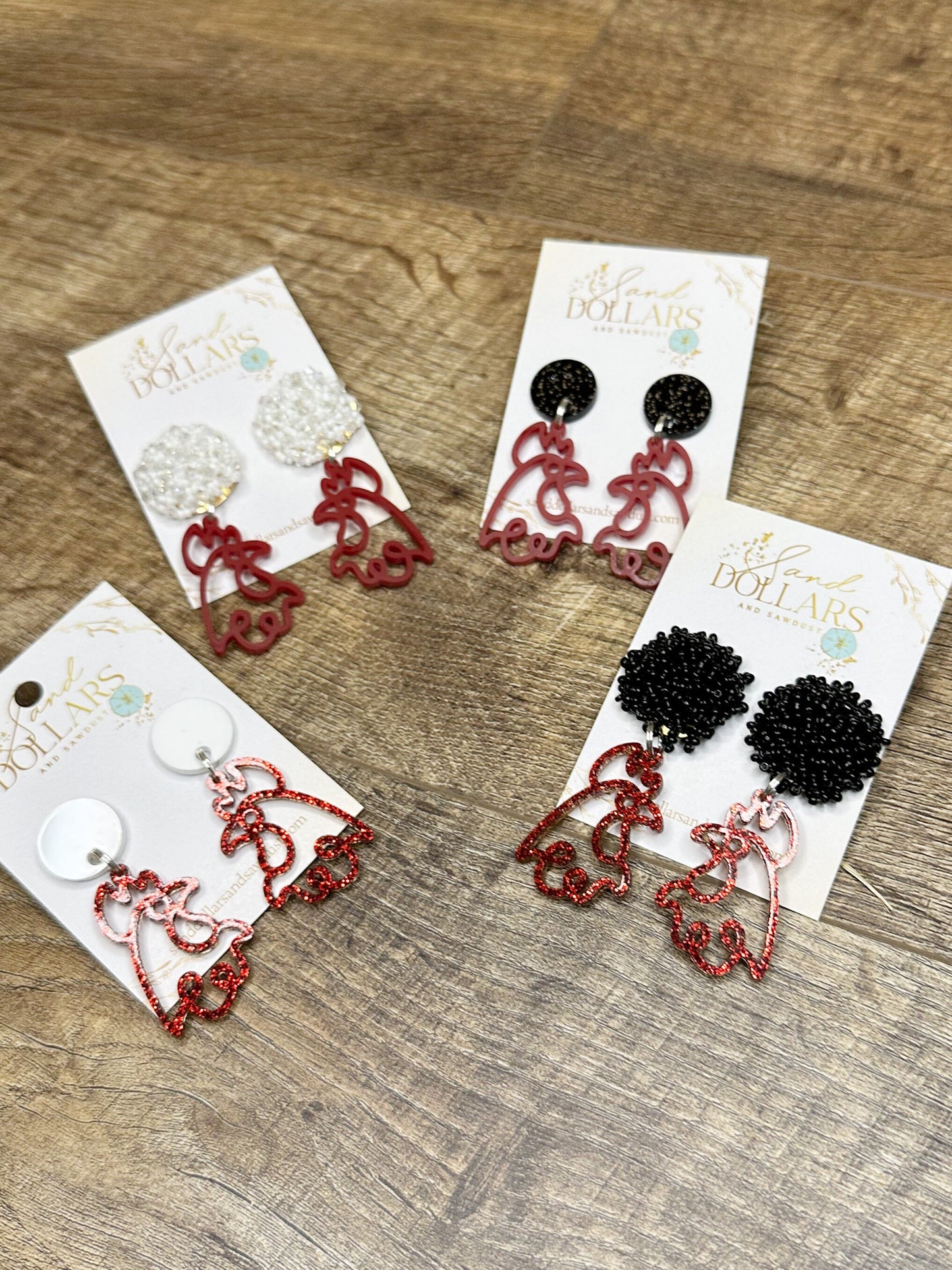 South Carolina Gamecock Gameday Earrings