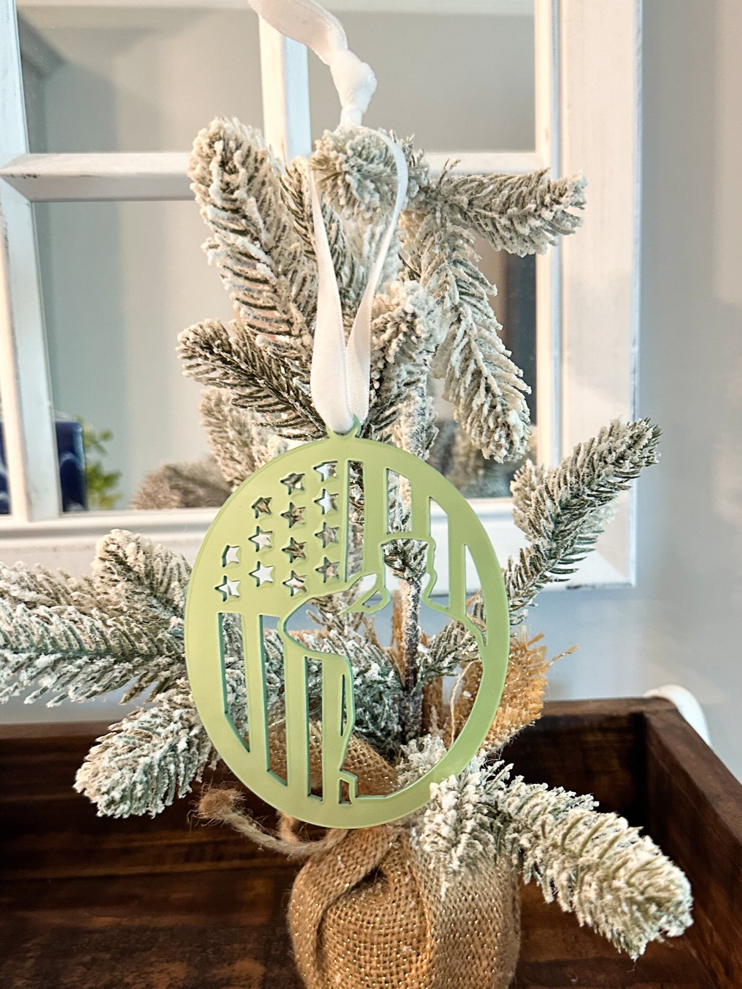 Soldiers Salute Acrylic Ornament