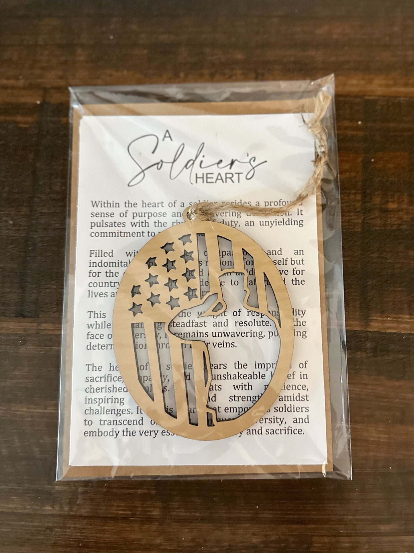 Soldiers Salute Acrylic Ornament