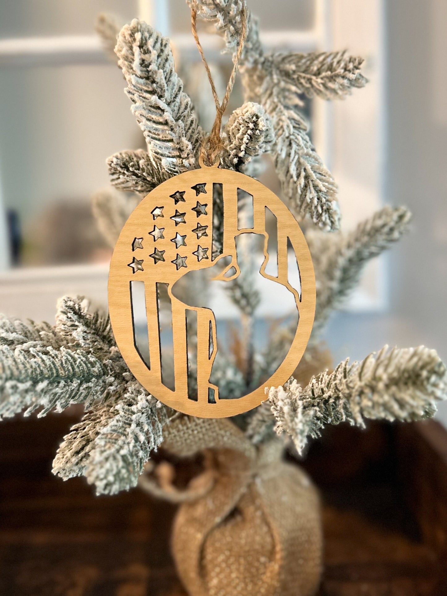 Soldiers Salute Acrylic Ornament