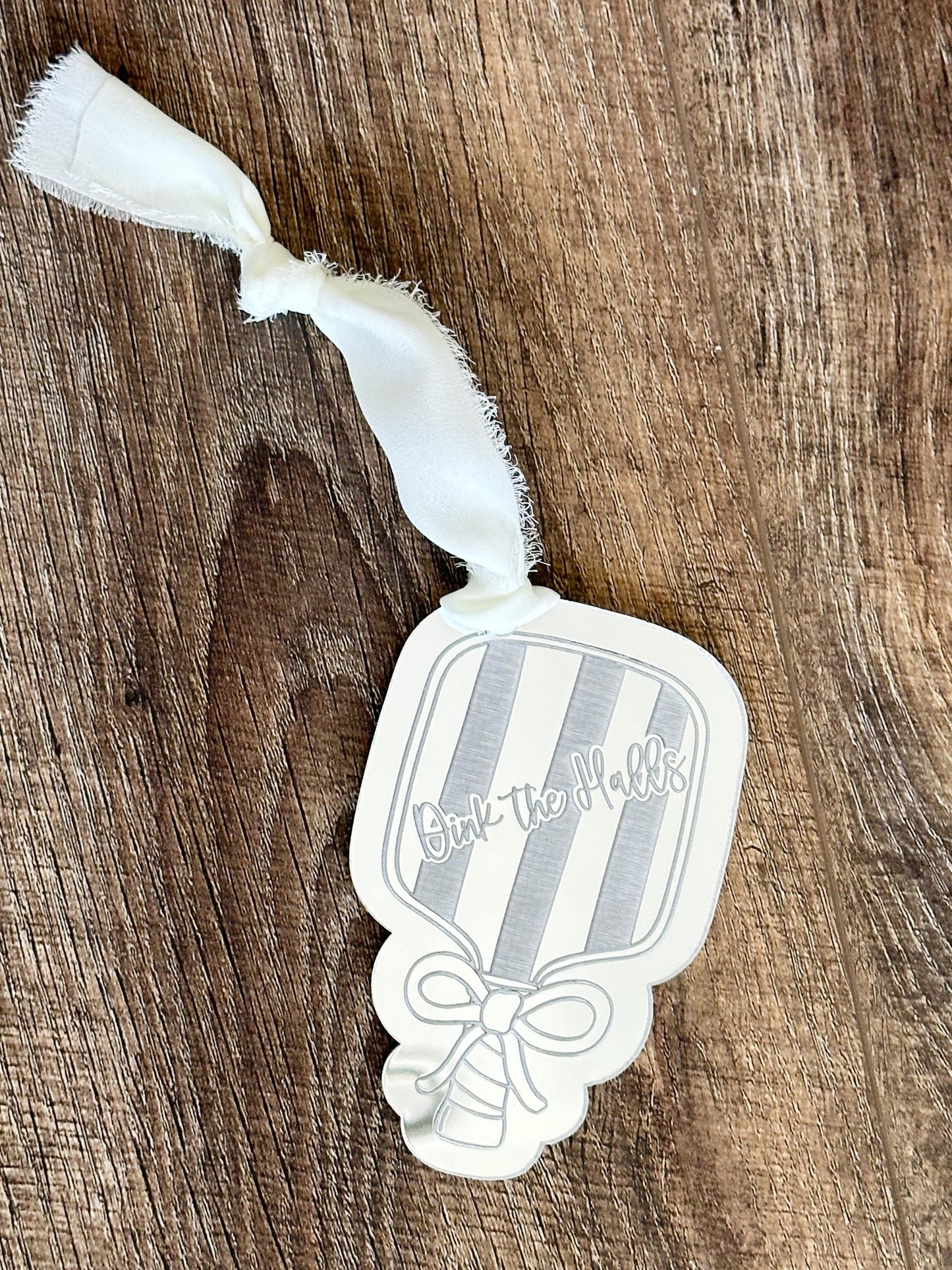 Deck The Halls with Pickleballs/Dink the Halls Ornaments