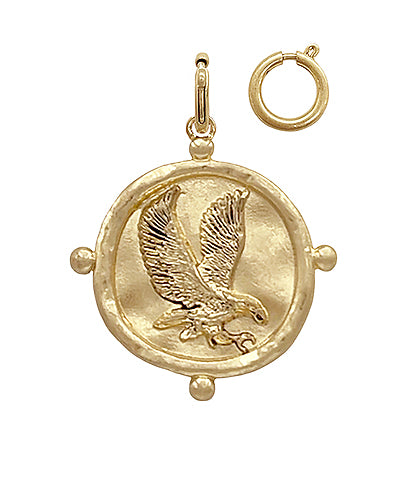 Eagle Round Pendant