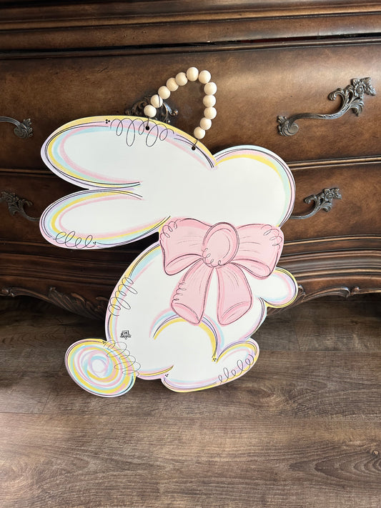 Bunny Door Decor