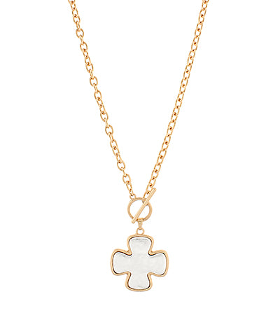 Cross Toggle Silver/Gold