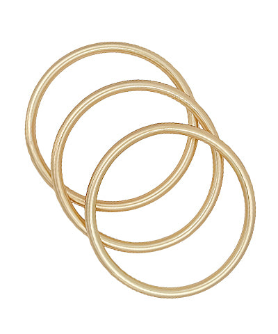 Ocean Breeze Bangle Set - Gold and Silver