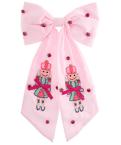 Pink Nutcracker Bow