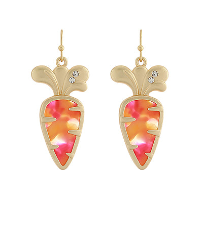 Easter Carrot Earrings
