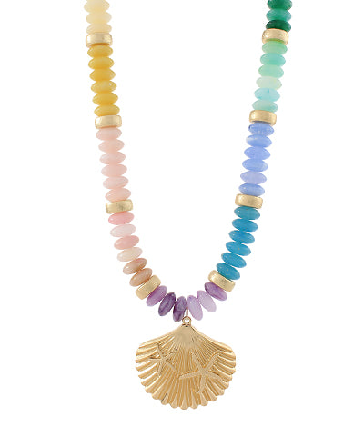 Multi Color Shell Necklace