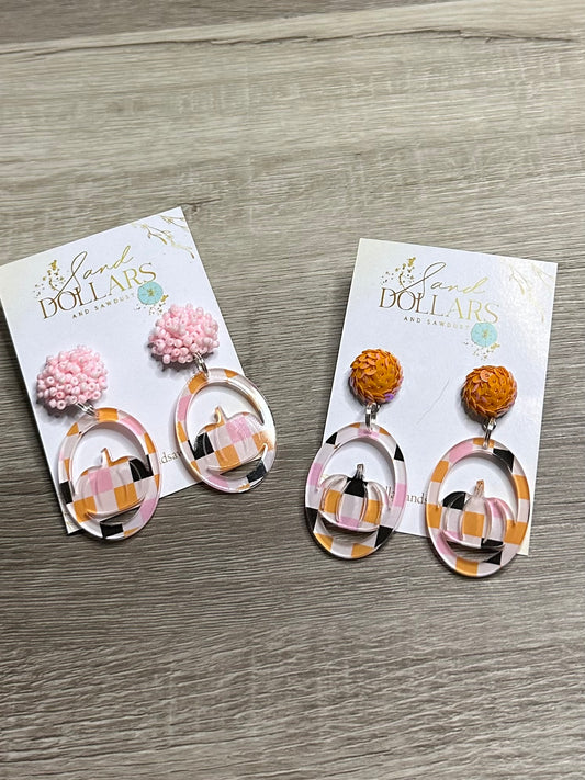 Pumpkin Earrings