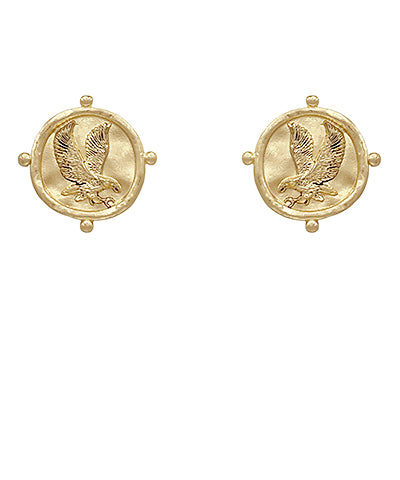 Eagles Gold Studs