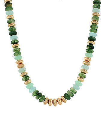 Green Slider Necklace