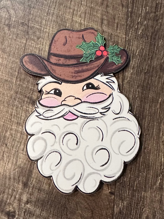Cowboy Santa Mini