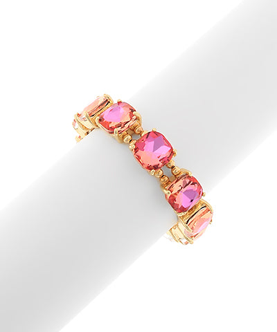 Pink Gem Bracelet