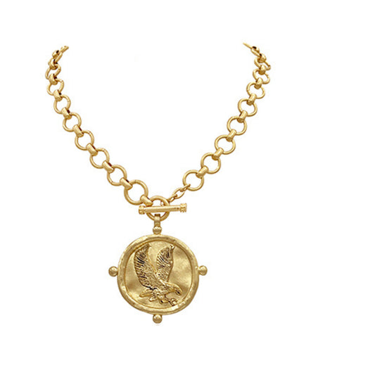 Eagles Gold Necklace