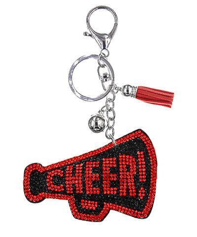 Megaphone Keychain Red/Black