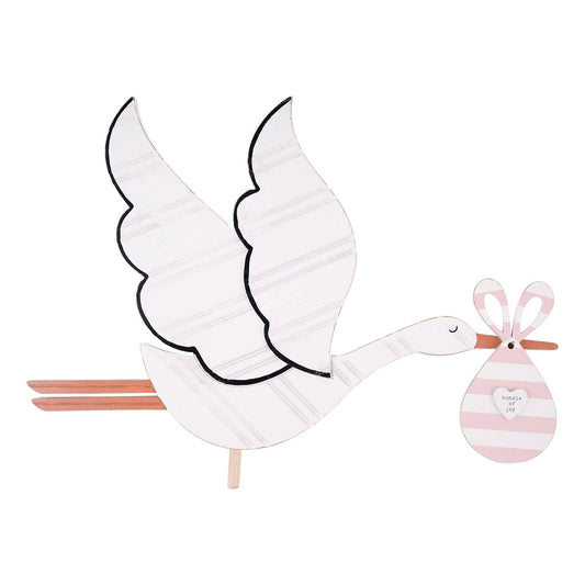 Stork Topper - Its A Boy - Its A Girl - Rev