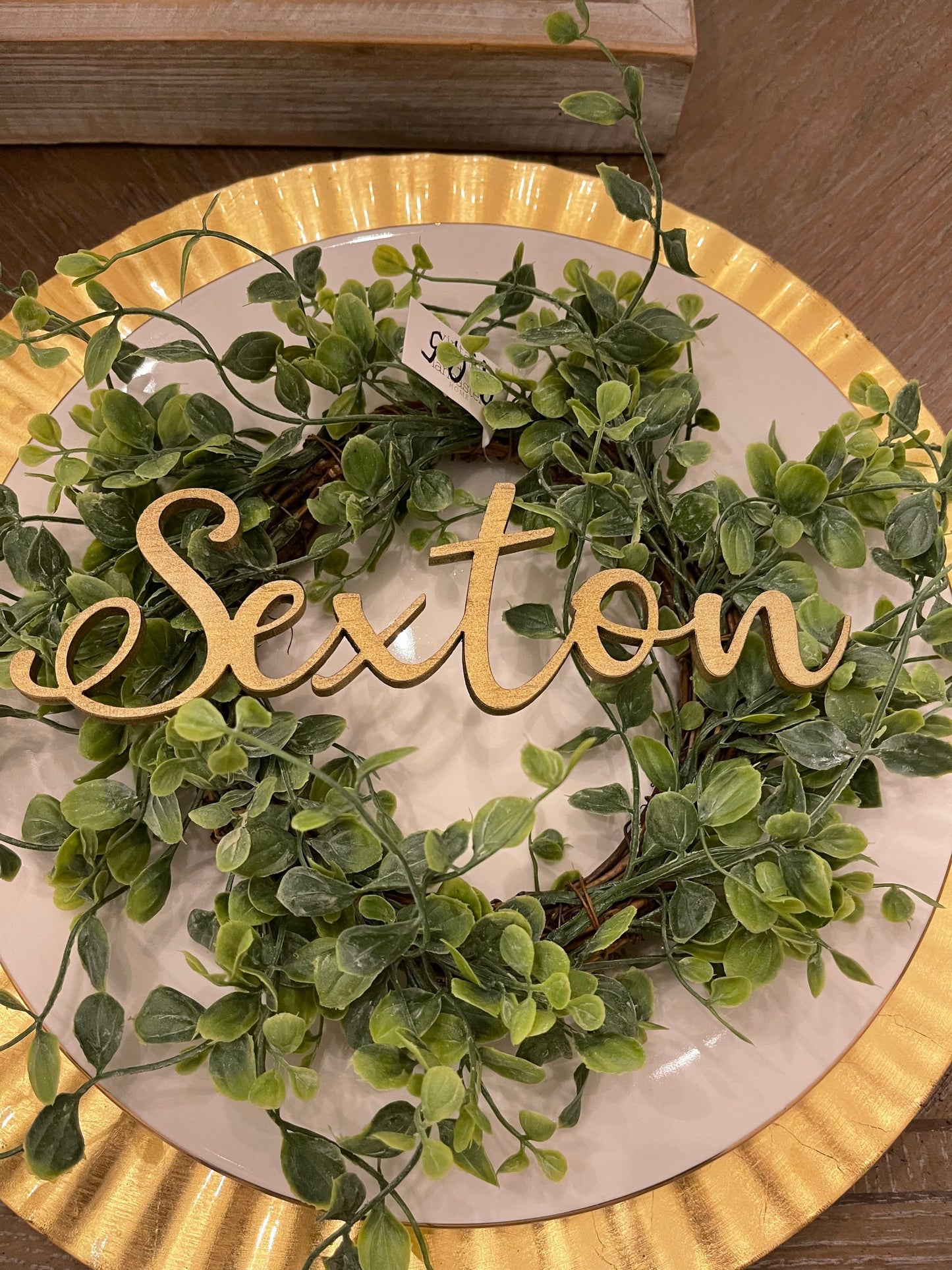 Dining Room Table - Family Place Cards - Family Table Words - Bride to Be Gift - Custom Wood Words - Personalized Gift - Laser Cut Words