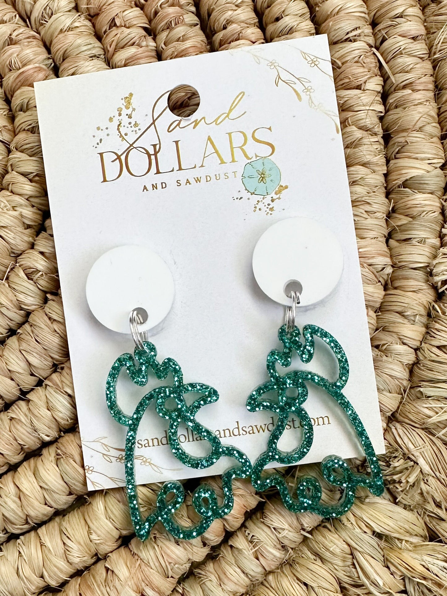 Coastal Carolina Chanticleer Gameday Earrings
