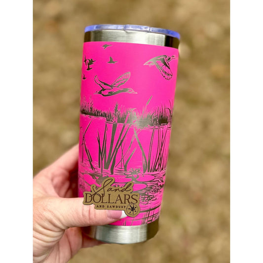 Duck Hunting Valentines Easter Gift for Her Tumbler for Duck Hunter Girlfriend Birthday Coffee Tumbler Gift for 20ou Engraved Wife Cup